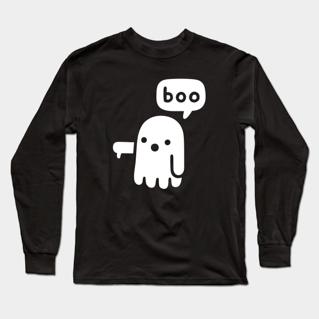 Ghost of Disapproval Long Sleeve T-Shirt by obinsun